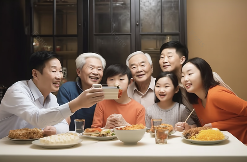 一家人快乐的用餐,高清,摄影图,摄影图片,图片大全,摄影图免费下载